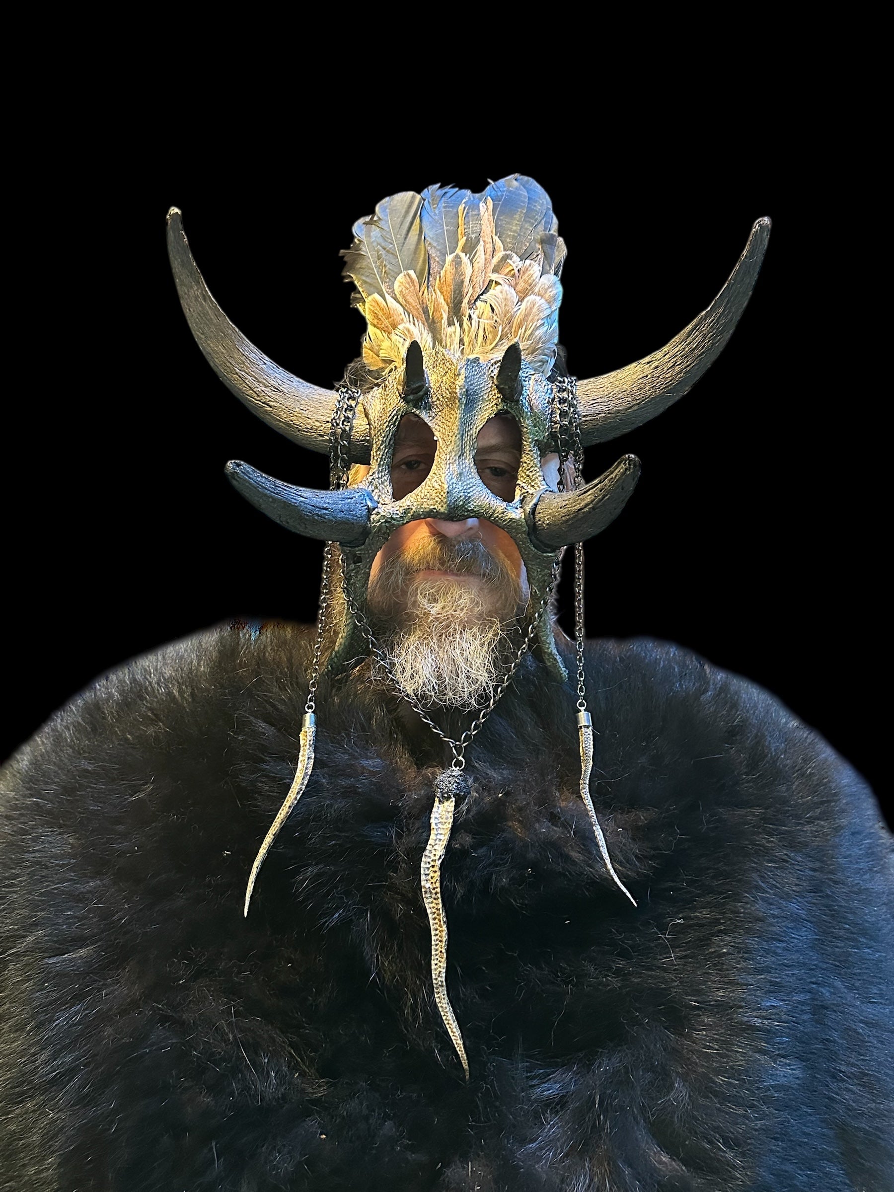 Deer Pelvis Mask (Snake)